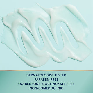 MULTI CORREXION® Hydrate + Plump Moisturizer SPF 30 is dermatologist tested, paraben-free, oxybenzone & octinoxate free, and non-comedogenic. This images shows a lightweight product swatch.