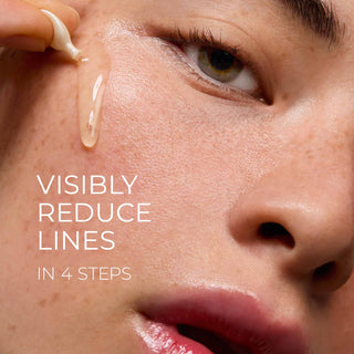 visibly reduce lines in 4 steps