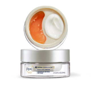 stylized photo of derm correxion dual eye cream