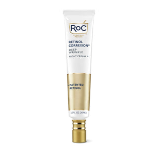 stylized photo of retinol correxion deep wrinkle night cream