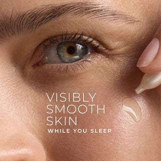 visibly smooth skin while you sleep